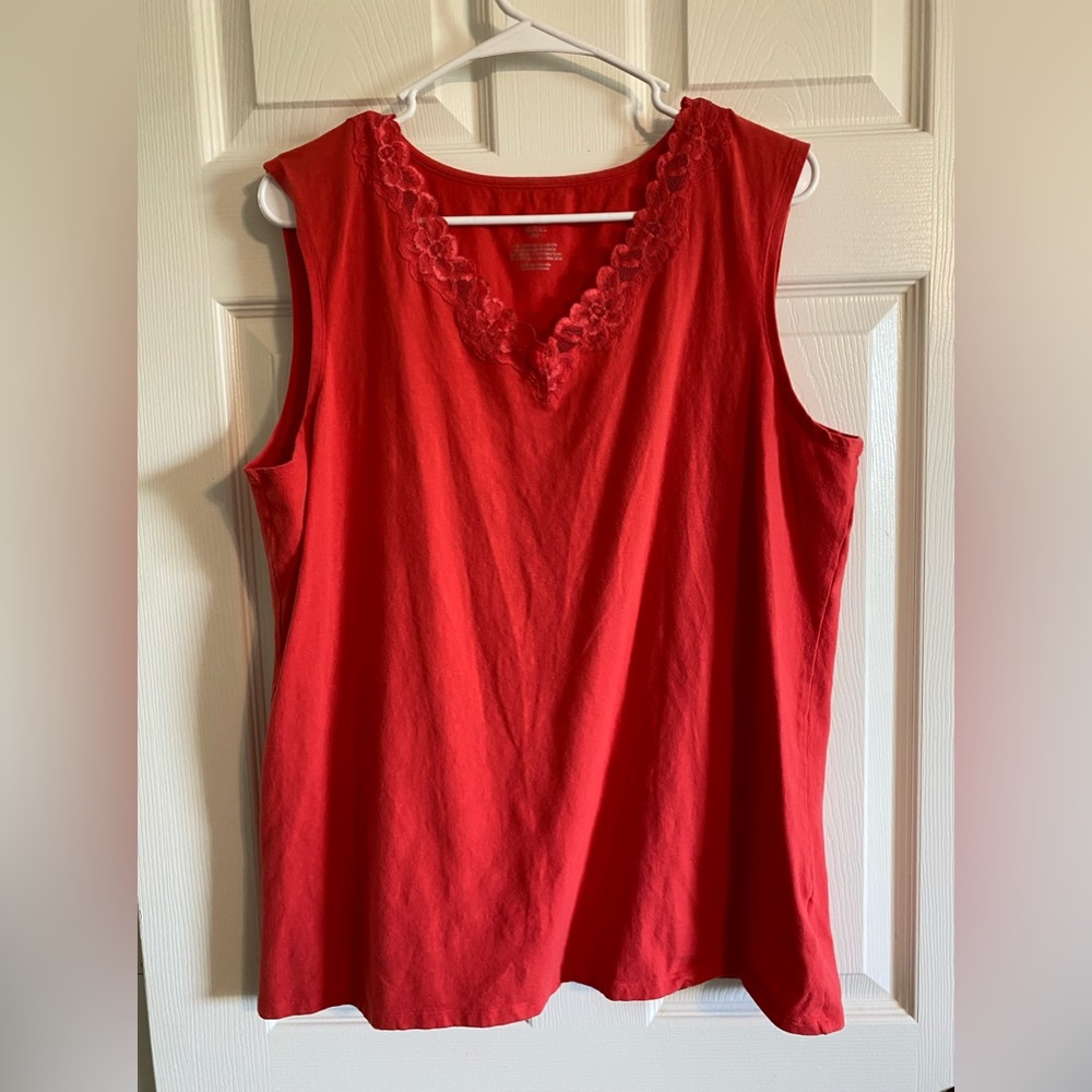 Dark red/orange XXL ~ Tank Top!